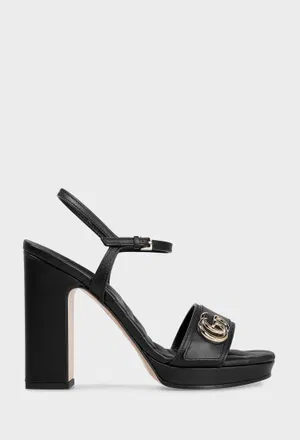 Шкіряні босоніжки DOUBLE G Gucci 853693 126/0A2 Купити