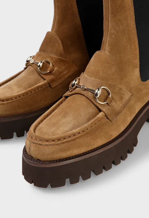 Замшевые ботинки HORSEBIT Gucci 834770 225/0D3 в Украине