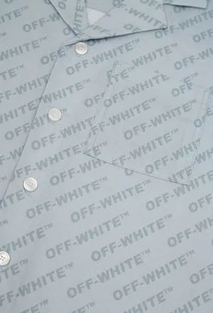 Дитяча блакитна сорочка Off-White 44BGS2 126/9Gp в Україні