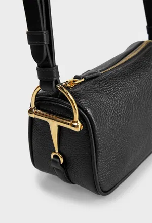 Кожаная сумка HALF HORSEBIT Gucci 860784 126/0A2 оригинал