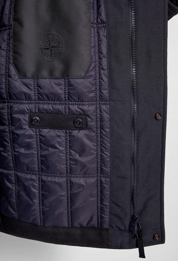 Шерстяная парка Stone Island 4100103S0F24 225/9HQ интернет-магазин
