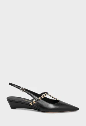 Шкіряні слінгбеки CHER FERRAGAMO 01L994 226/0A2 Купити