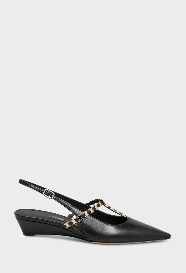 Кожаные слингбэки CHER FERRAGAMO 01L994 226/0A2 Купить