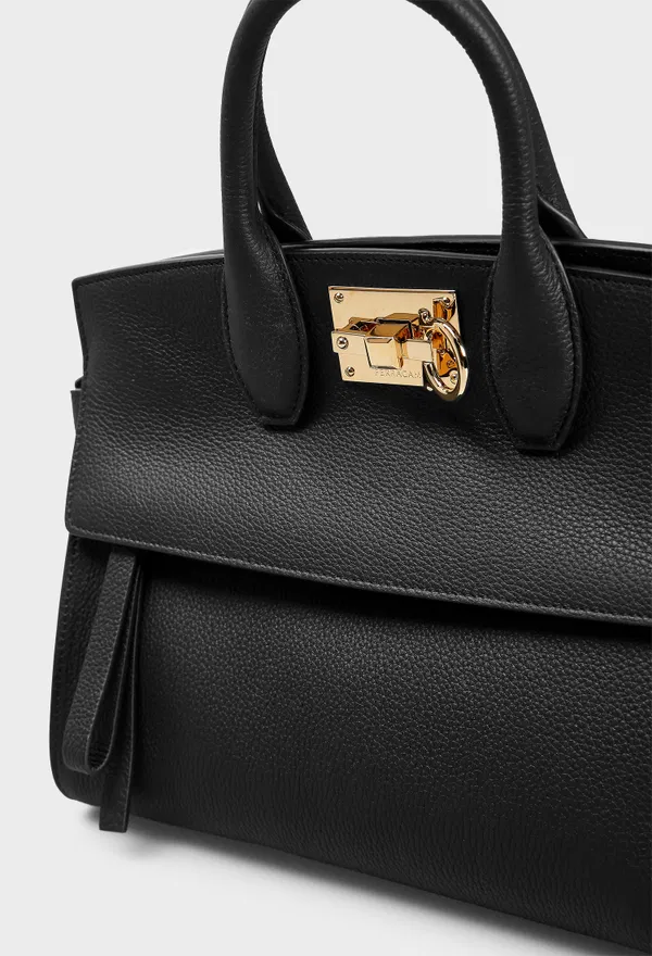 Кожаная сумка STUDIO FERRAGAMO 214493 425/0A2 фото