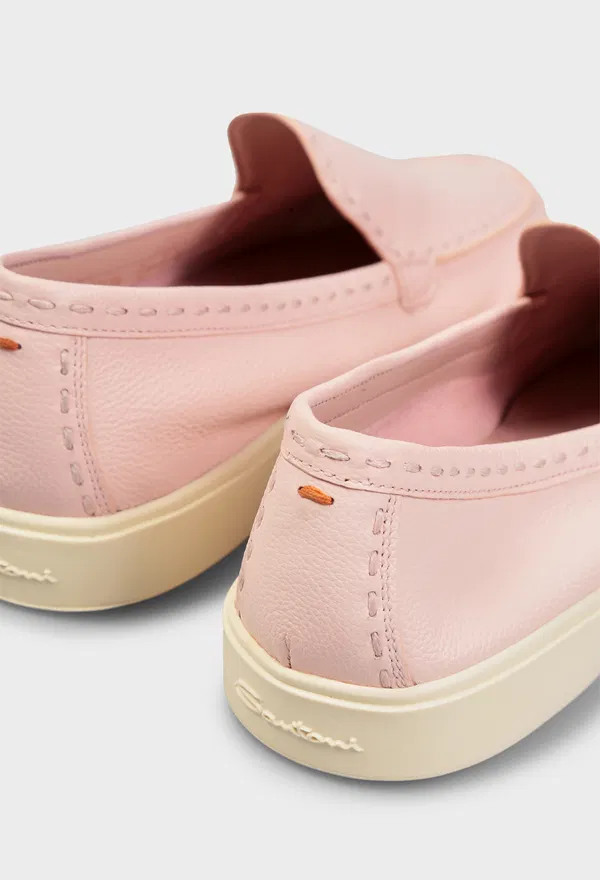 Шкіряні лофери Santoni 71436 126/0AR оригінал