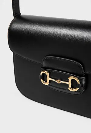 Шкіряна сумка HORSEBIT Gucci 602204 126/0A2 фото