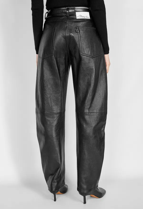 Кожаные брюки 3.1 Phillip Lim 51328SPQ 225/0A2 оригинал