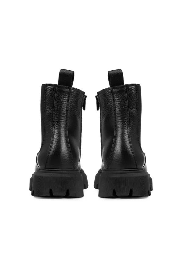 Шкіряні челсі з хутром MSGM 9161   221/02M в Україні