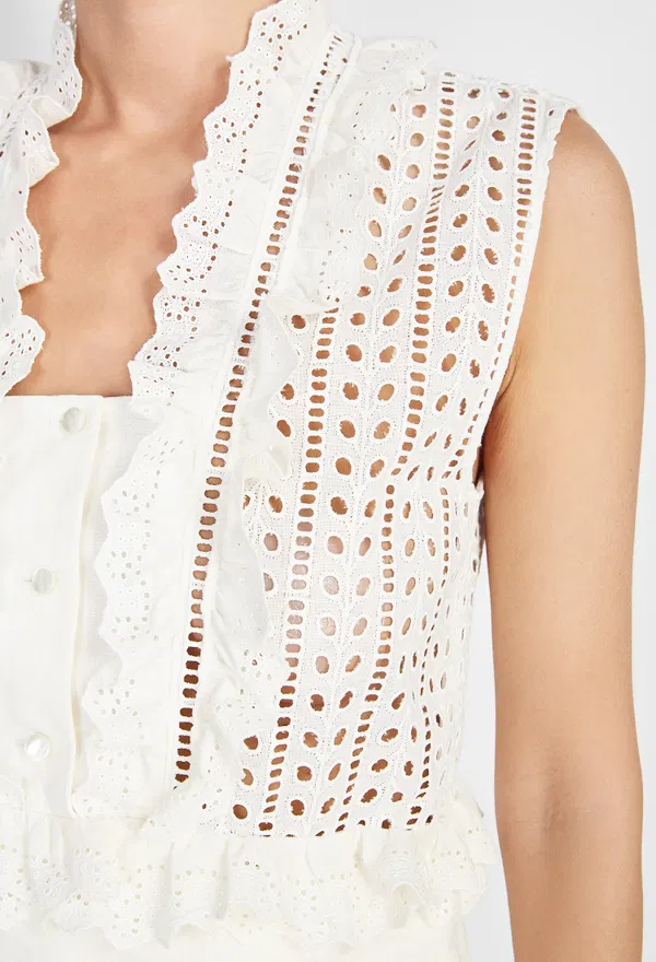 Топ Alberta Ferretti A0808 126/9A1 фото