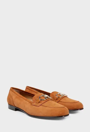 Замшеві лофери BAX GANCINI FERRAGAMO 01L663 226/0DT Ціна