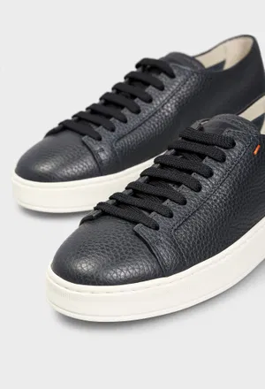 Кожаные кеды Santoni 21430 126/0AQ в Украине