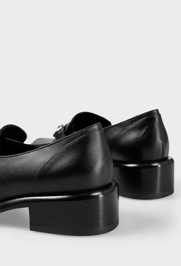Кожаные лоферы HORSEBIT Gucci 834762 225/0A2 оригинал
