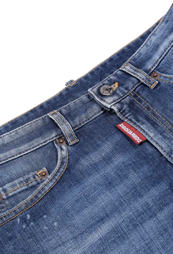 Джинсовые шорты Dsquared2 DQ0787 123/98 в Украине
