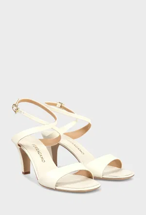 Шкіряні босоніжки TERESY FERRAGAMO 01L206 126/0AE Ціна
