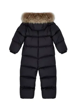 Дитячий пуховий комбінезон Moncler 511G00 226/9QM Ціна