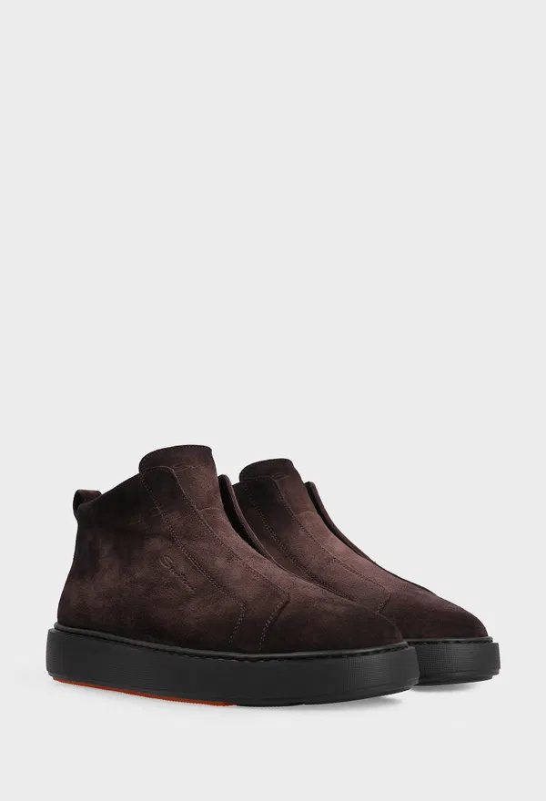 Замшевые дезерты Santoni 22105 225/0DW Цена