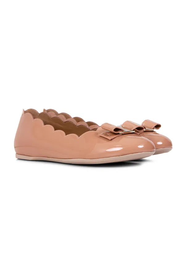Шкіряні балетки FERRAGAMO 810248 220/26 Купити