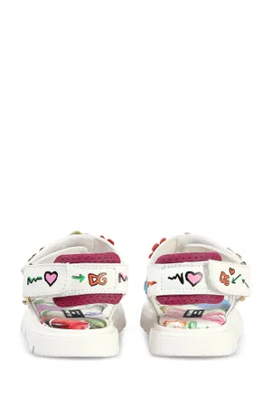 Шкіряні сандалі Dolce & Gabbana D20079 125/0Oc в Україні