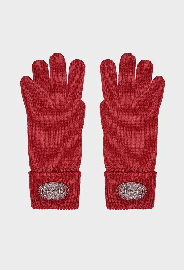 Шерстяные перчатки Gucci 836731 225/9H5 Купить