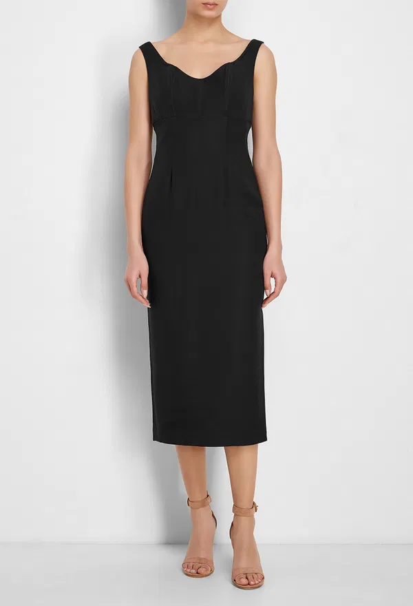 Вовняна сукня Roland Mouret SS23021MB 123/9H2 Купити