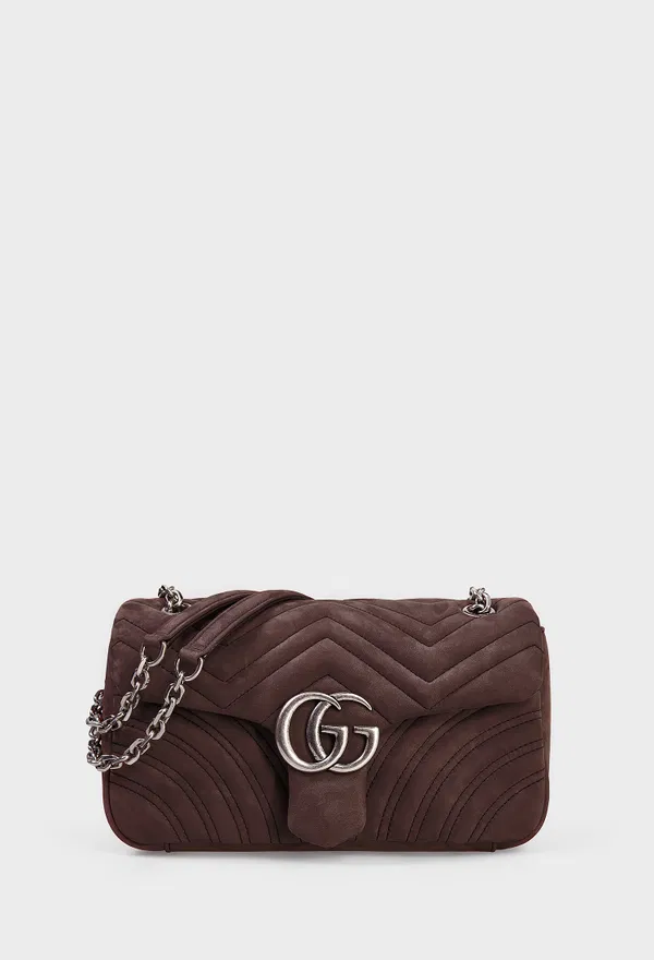 Сумка із нубуку GG MARMONT Gucci 837267 225/0E3 Купити