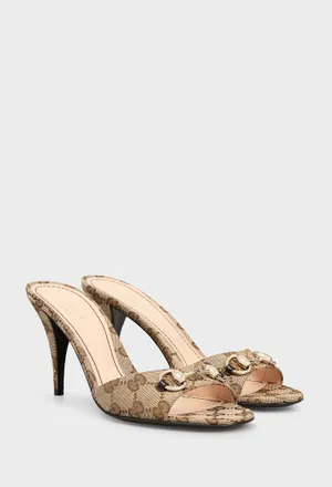 Мюли HORSEBIT Gucci 853671 126/9A6 Цена