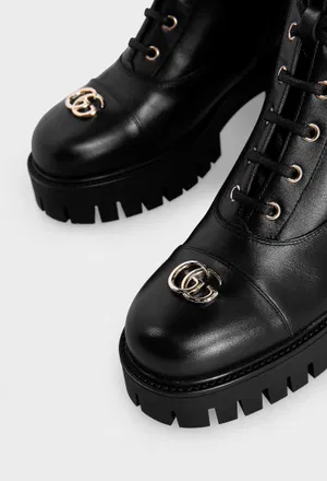 Кожаные ботинки Gucci 836050 225/0A2 в Украине