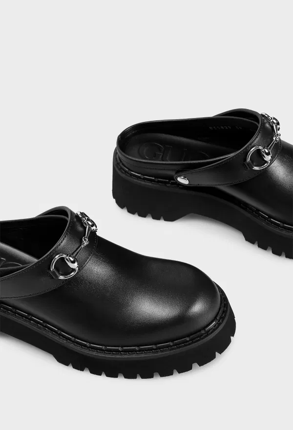 Кожаные сабо HORSEBIT Gucci 835829 225/0A2 в Украине