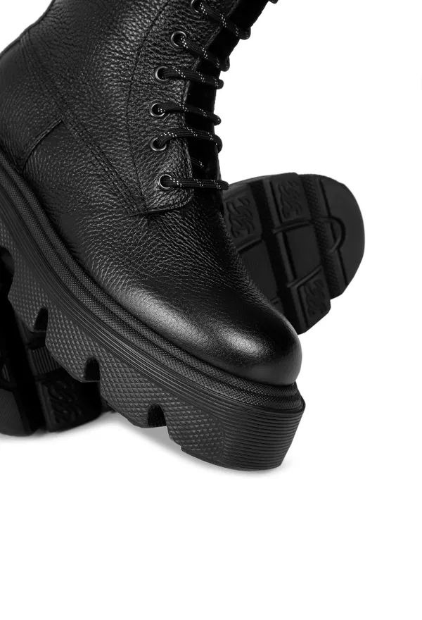 Кожаные ботинки с мехом Casadei 2R432W 223/0A2M оригинал