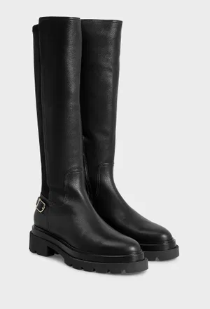 Шкіряні чоботи Santoni 71065 224/0A2 Ціна