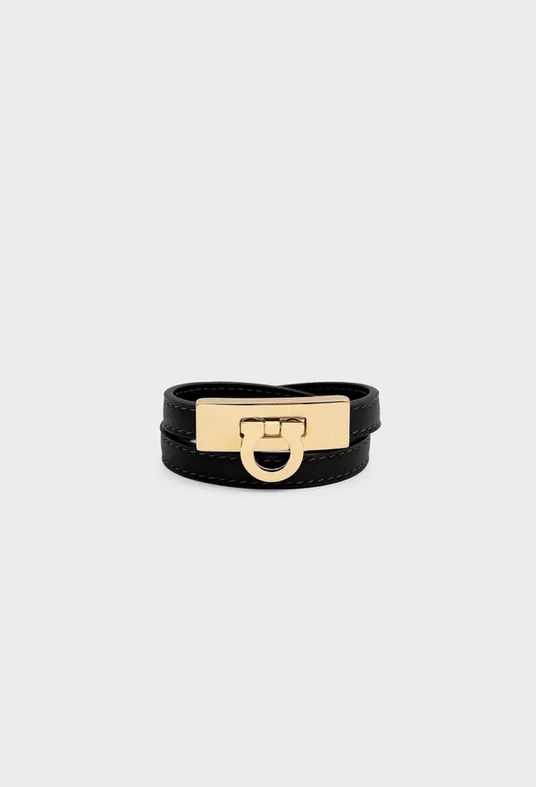 Кожаный браслет FERRAGAMO 760768 126/0A2 Купить