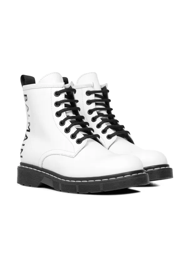 Шкіряні черевики Balmain O096   222/01c Купити