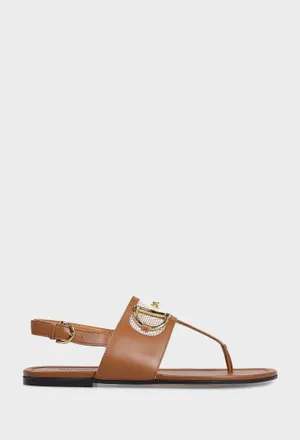 Кожаные сандали HORSEBIT Gucci 834431 225/0A3 Купить