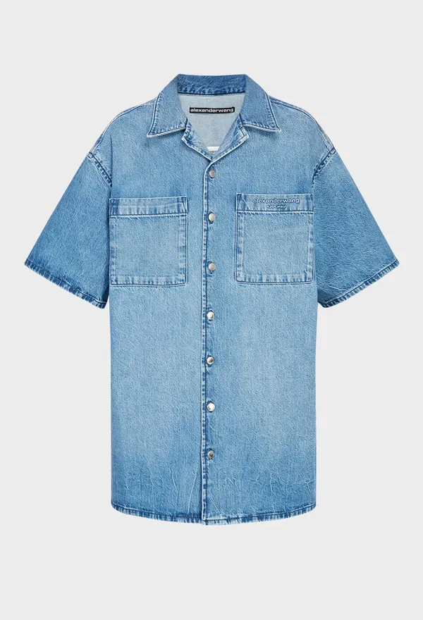 Джинсова сукня alexanderwang 4DC1266940 126/9A8J - фото №6 Джинсова сукня alexanderwang 4DC1266940 126/9A8J інтернет-магазин