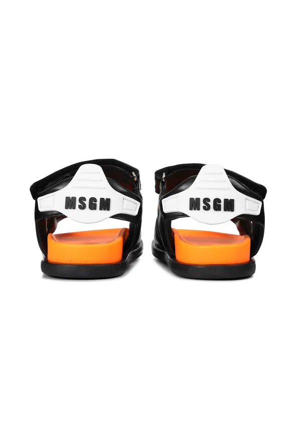 Шкіряні сандалі MSGM 4009   123/02c в Україні
