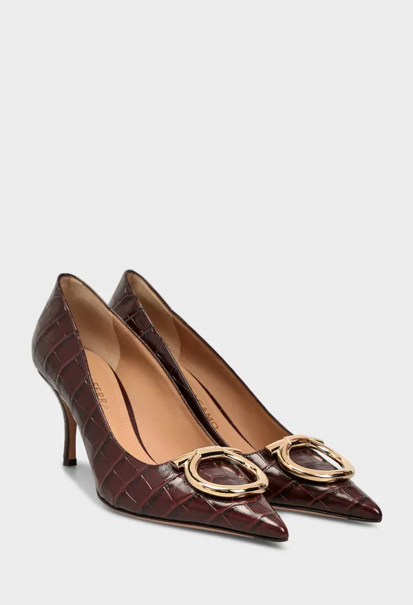 Шкіряні човники LARA FERRAGAMO 01L906 226/0CW Ціна