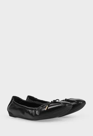 Кожаные балетки FLAT FERRAGAMO 01J215 225/0A2 Цена