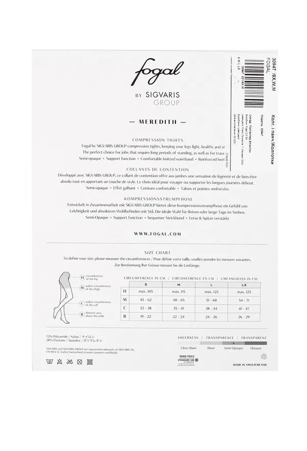 Утягивающие колготки Fogal 30947  221/9X Цена