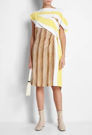 Шелковое платье Burberry 8046737 221/9C6 Цена