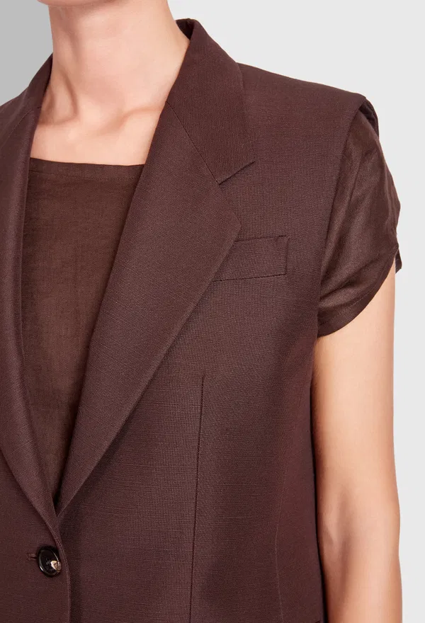 Шовковий жилет Loro Piana FAO3480 125/9CW фото