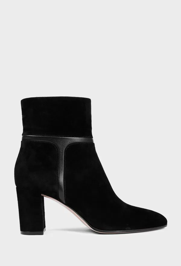 Черные замшевые ботильоны ANKLE BOOTS 75 Gianvito Rossi G72842 226/0D2 Купить