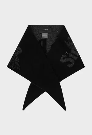 Шерстяной шаль Simone Rocha KIMK3WD0669 225/9H2 Купить