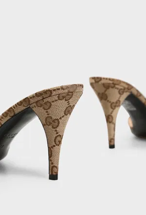 Мюли HORSEBIT Gucci 853671 126/9A6 оригинал