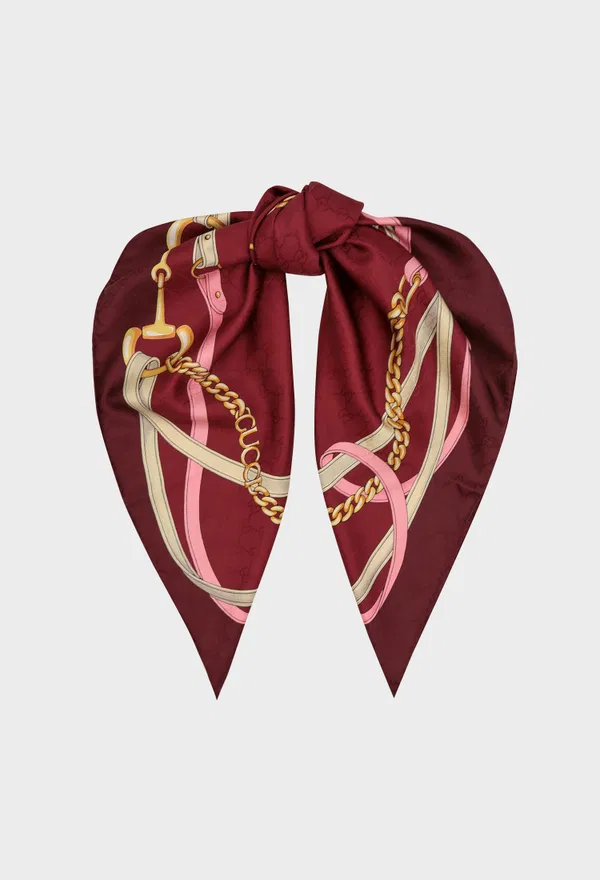 Шелковый платок Gucci 830246 126/9C5 Купить
