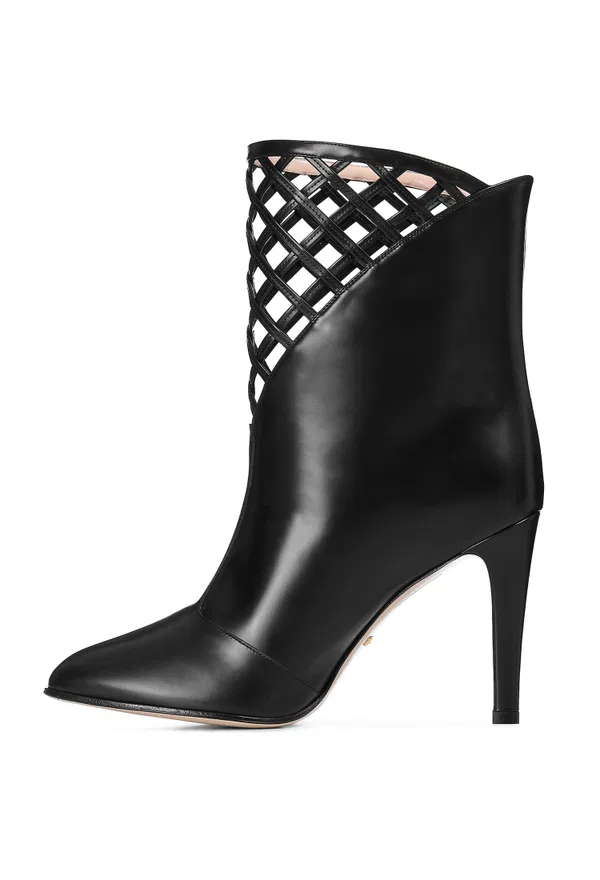 Кожаные ботильоны Gucci 549848 119/0A2 фото
