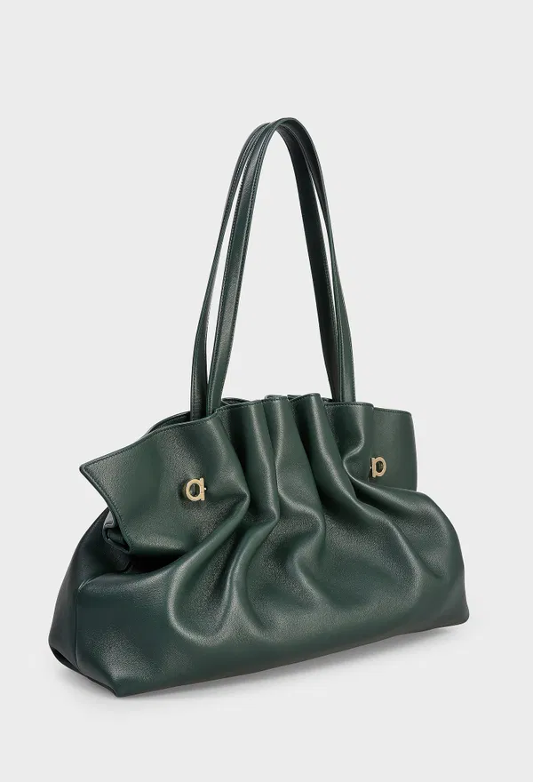 Шкіряна сумка FERRAGAMO 219961 225/0AH Ціна