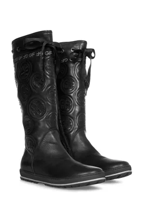 Кожаные сапоги с мехом GF Ferre 14866 S210/02M1 Купить