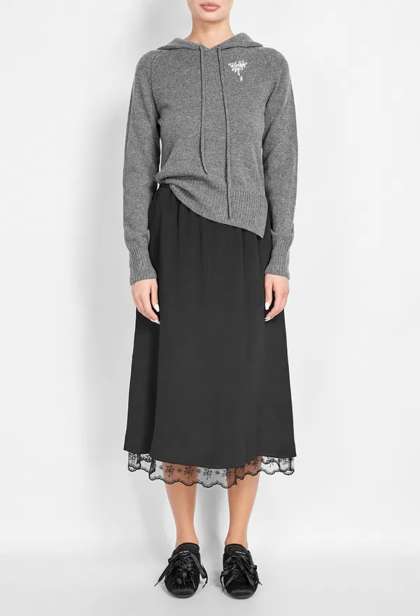 Кашемировый худи Simone Rocha COMK8B 226/9I7 Купить