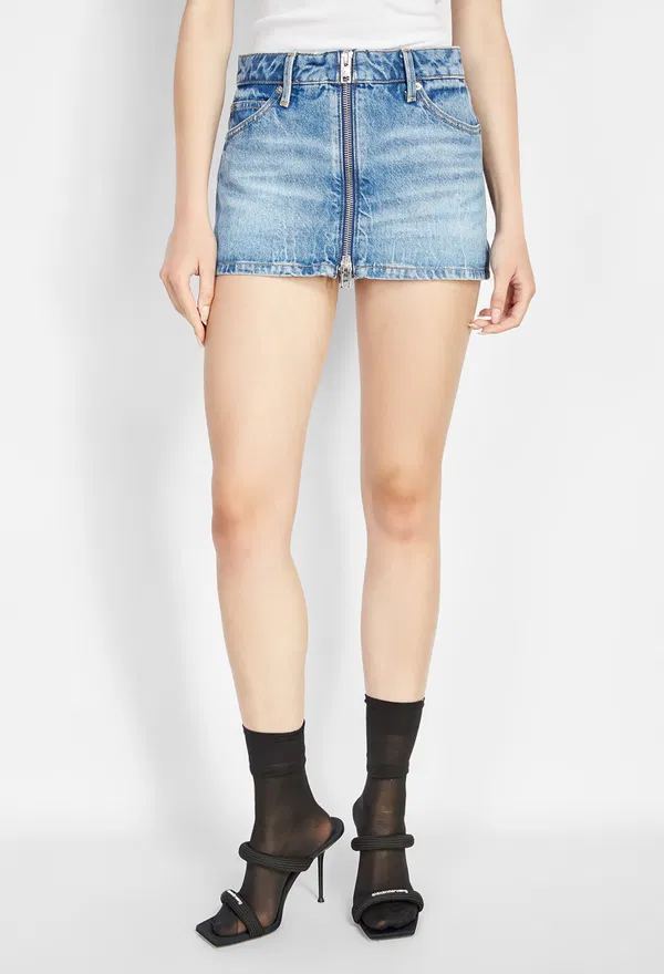Джинсовая юбка alexanderwang 4DC3265128 226/9A8J в Украине