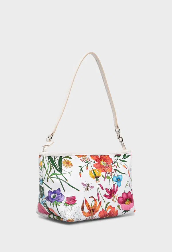 Сумка FLORA SMALL POUCH WITH STRAP Gucci 875923 226/0F1 Цена